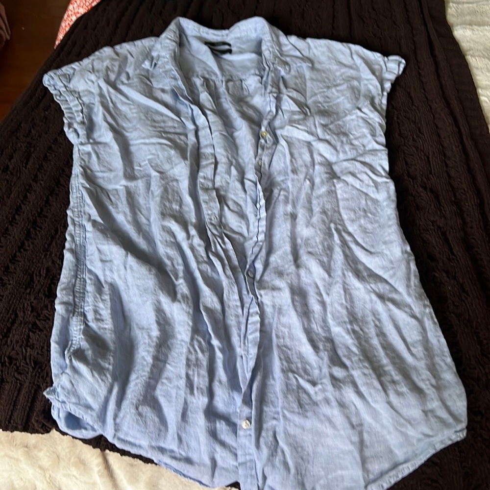 Tahari  Linen Tunic